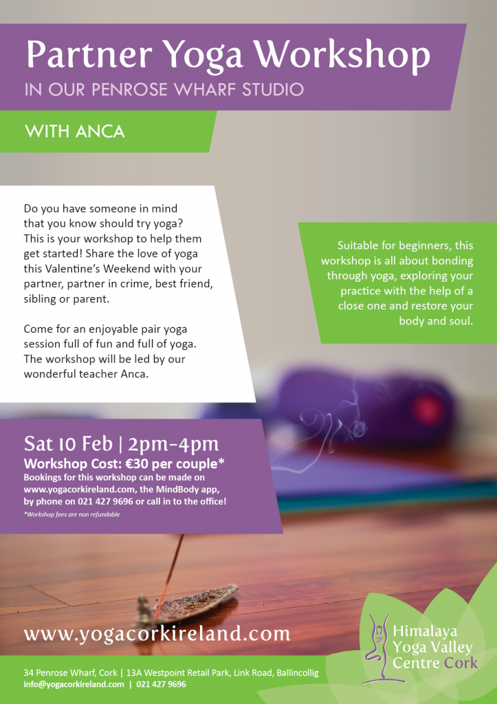 Share Your Love Of Yoga Workshop Himalaya Yoga Valley Cork Ballincollig Yogacity Centre 9754