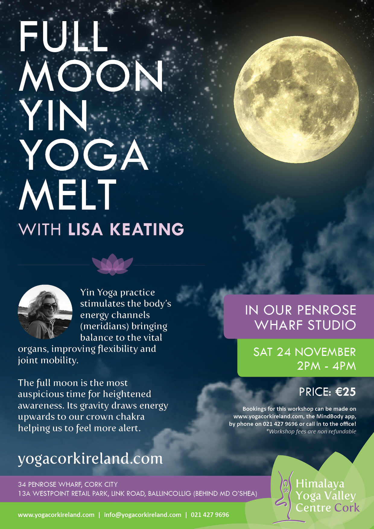 full moon yin yoga sequence