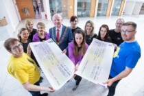 2019 Yoga in the Park Cheque Handover